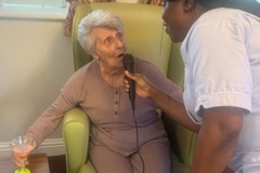Disco and dance afternoon at Rotherwood care home Rotherham