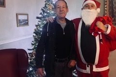 Father Christmas at nursing home in Rotherham