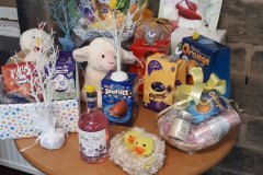 Easter raffle care home Chesterfield