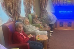 Disco and dance afternoon at Rotherwood care home Rotherham