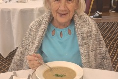 Seniors lunch at Oaklands Hall, Hyde