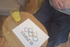 colouring for the Olympics
