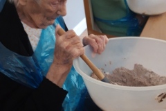 Cupcake making at Charnley House care home Hyde