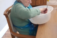 Cupcake making at Charnley House care home Hyde