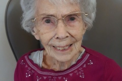 Visit to the hairdressers at Charnley House nursing home in Hyde