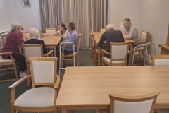 Jigsaws at care home in Hyde