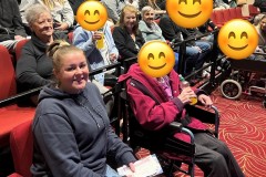 Theatre trip to see  A Christmas Carol by Rotherwood care home in Rotherham