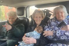 Trip to the Pantomine from Charnley House nursing home Hyde