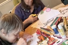 Care home Rotherham Christmas crafts