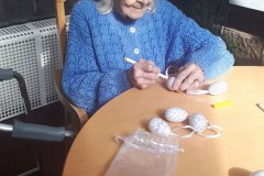 egg decorating residential care  home Chesterfield