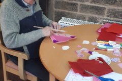 Valentines Day in our care home in Chesterfield