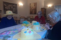 Residential care home Hyde - Easter Bonnet Making Competition