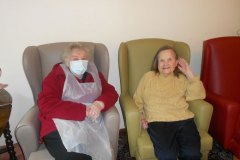 Visits at our nursing home in Hyde