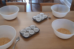 Easter baking at care home in Hyde