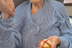 St Georges Day cupcakes at care home in Hyde