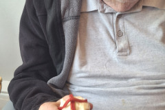 St Georges Day cupcakes at care home in Hyde