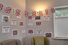 VE Day decorations 