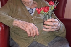 Flower Arranging at Charnley House nursing home in Hyde