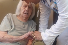 Elvis visits Charnley House care home in Hyde