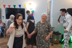 Elvis visits Charnley House care home in Hyde