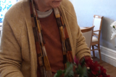 Flower arranging at Charnley House care home in Hyde