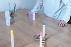 Ring toss at Charnley House care home in Hyde