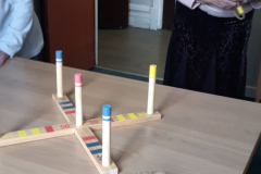 Ring toss at Charnley House care home in Hyde