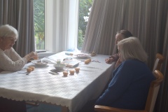 Cake decorating at Charnley House care home in Hyde