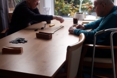 Mens hour at Charnley House care home in Hyde