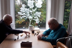 Mens hour at Charnley House care home in Hyde