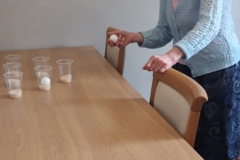 Ping Pong Game at Charnley House care home in Hyde