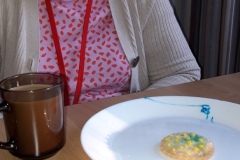 Decorating cookies at care home in Hyde