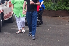 Ice creams for everyone at Charnley House residential care home in Hyde