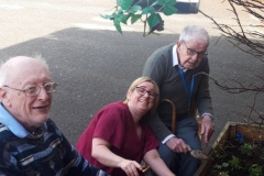Gardening at Charnley House