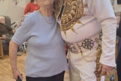 The 2024 Christmas Party with Elvis at Charnley House care home in Hyde