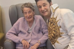 The 2024 Christmas Party with Elvis at Charnley House care home in Hyde