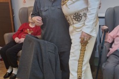 The 2024 Christmas Party with Elvis at Charnley House care home in Hyde