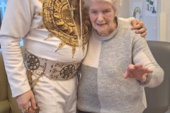 The 2024 Christmas Party with Elvis at Charnley House care home in Hyde