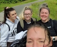 Sponsored walk by staff at Rotherwood care home Rotherham