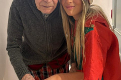 Residents enjoying the Rotherwood Christmas party