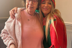 Residents enjoying the Rotherwood Christmas party