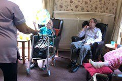Seaside funday at residential care home Chesterfield