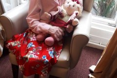joan doll therapy care home Chesterfield