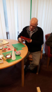 Christmas market care home Chesterfield