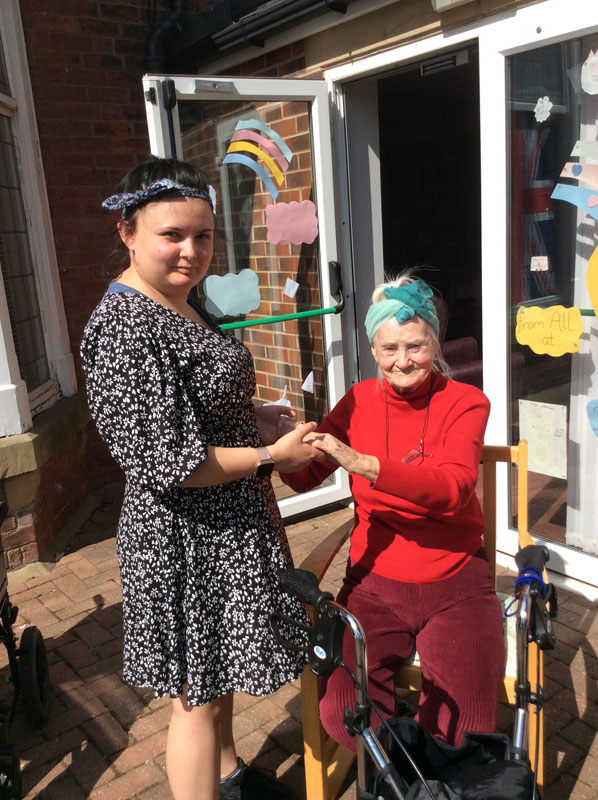 VE Day Celebrations at Rotherwood Care Home Rotherham