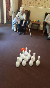tenpin bowling nursing home Chesterfield