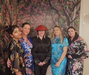 Chinese new year celebrations Rotherwood care home in Rotherham