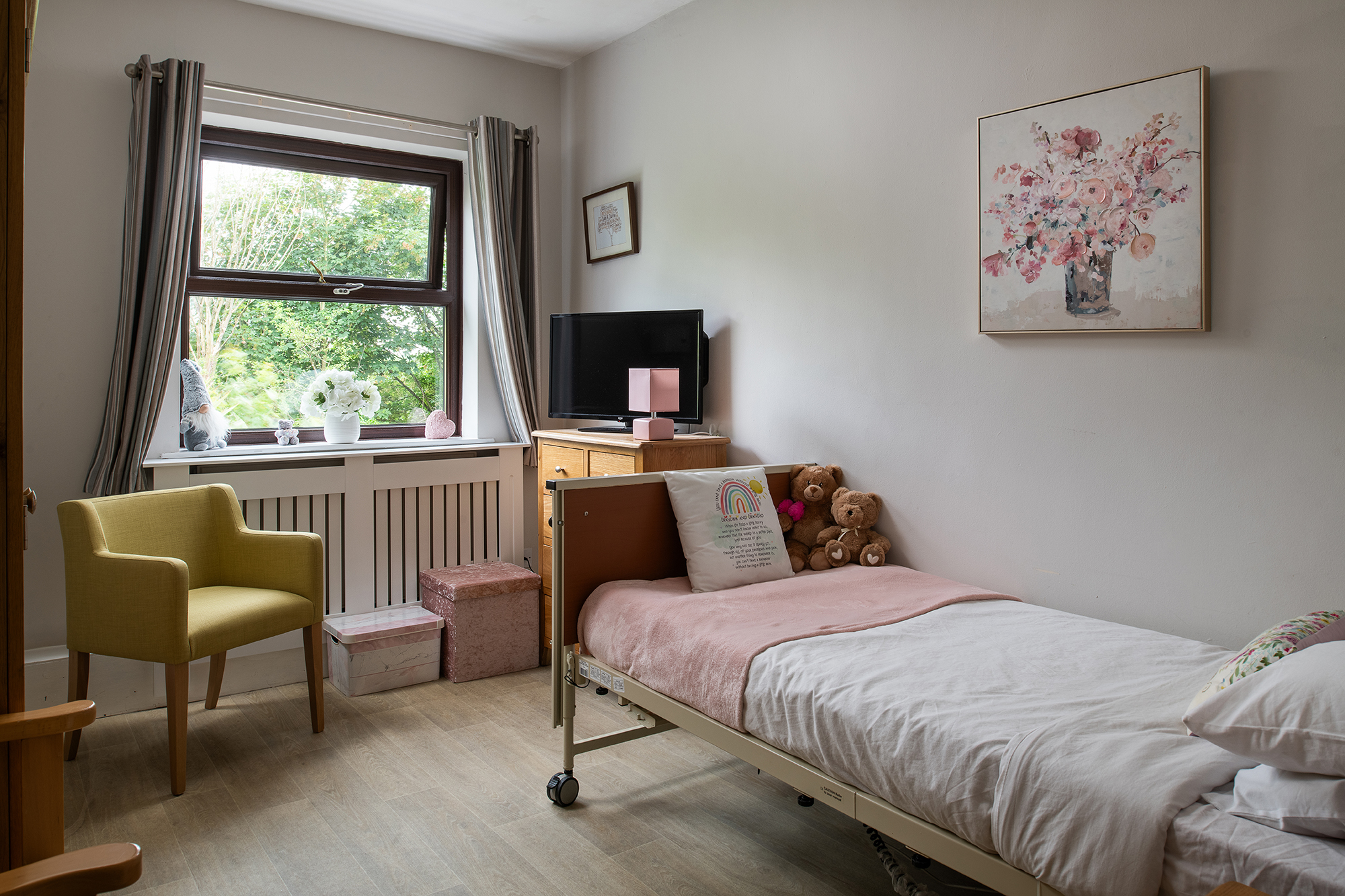 Charnley House Care Home in Hyde- bedroom