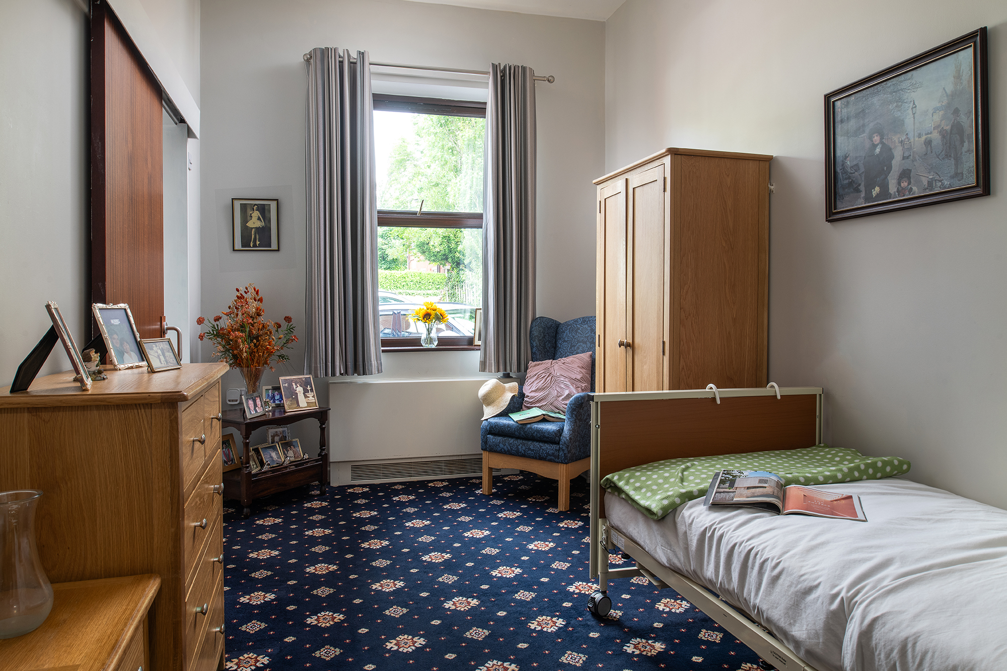 Charnley House Care Home in Hyde- bedroom