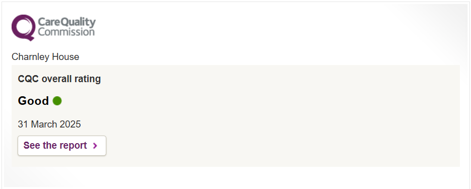 Charnley House CQC 2024